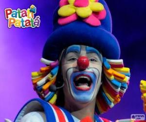 пазл Patatí, один из клоунов из Patatí Patatá